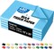 Tissue Paper for Gift Bags - 15" x 20" Bulk Tissue Paper Dark Blue 480 Sheets - 10lb Newsprint for Packing, Birthday Gift Box Filler, Packing Supplies for Moving Supplies